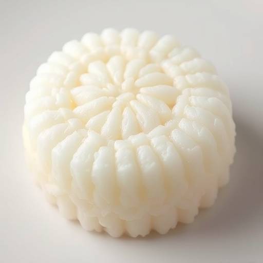 Bolo de arroz com textura fofa e sabor suave.